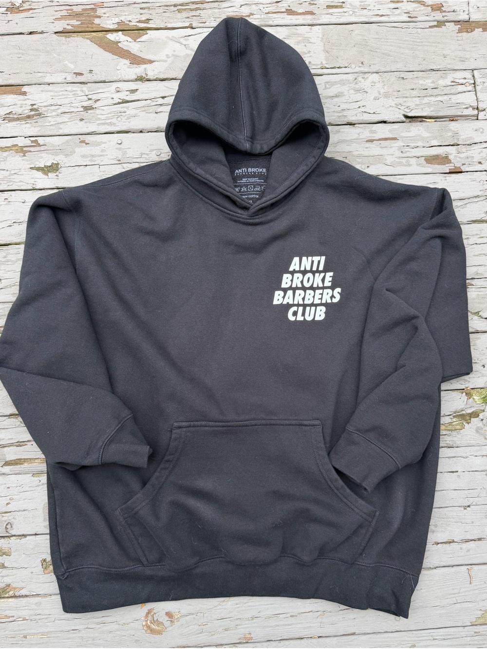 ABB • Anti Broke Barbers - Barber of God Graphic Hoodie - Black - XL 💈🪒